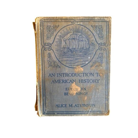 An Introduction To American History European Beginnings Hardcover Book - Picture 1 of 15